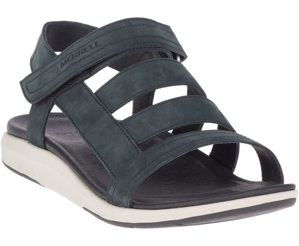 Merrell Sandaler Dame - Kalari Lore Backstrap - Sort - HKT521408